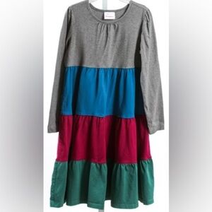 HANNA ANDERSSON MULTI-COLOR KNIT DRESS Size 10